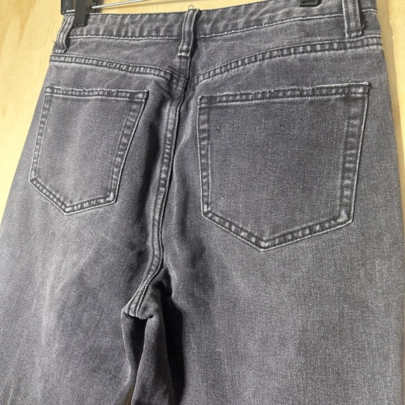 Nasty Gal Collection Black Wash Distressed Jeans Size 38 - Picture 9 of 11